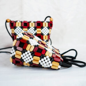 hemle heritage tote small (cream & white)