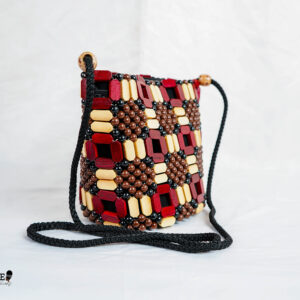 hemle heritage tote small (brown & cream)